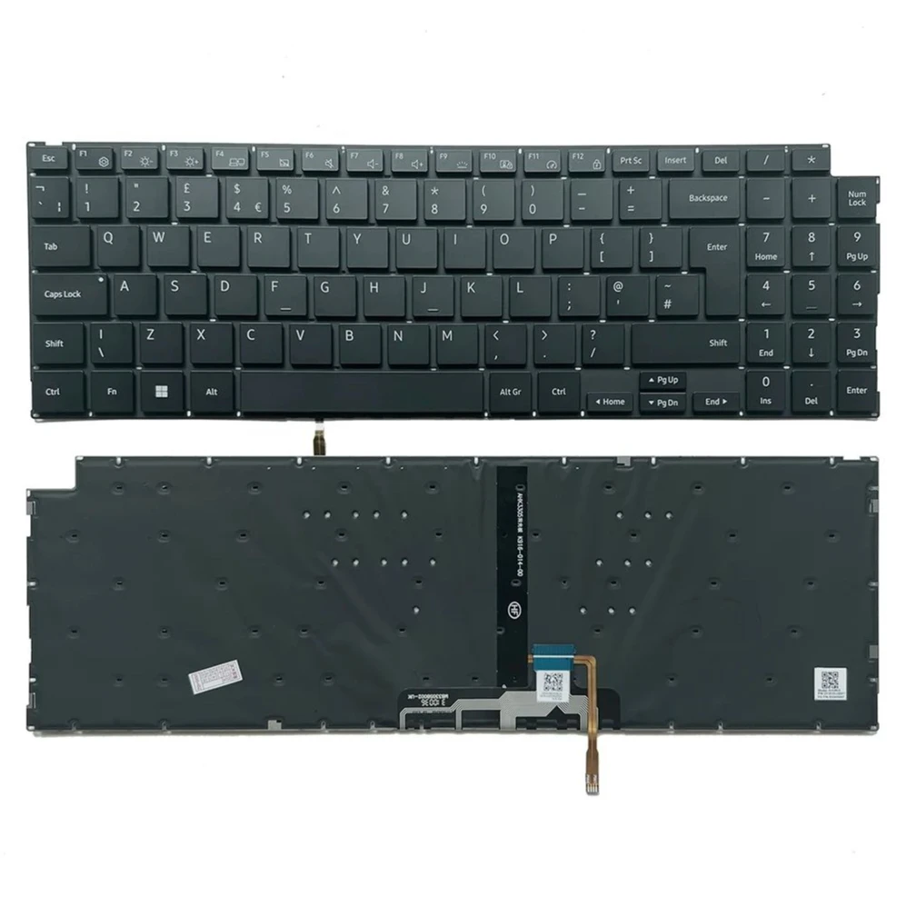 XIN-UK-KR Клавиатура для ноутбука Samsung Galaxy Book NP750XDA NP755XDA 750XDA 755XDA KD6DE V2054KFAK1 HQ21015897000