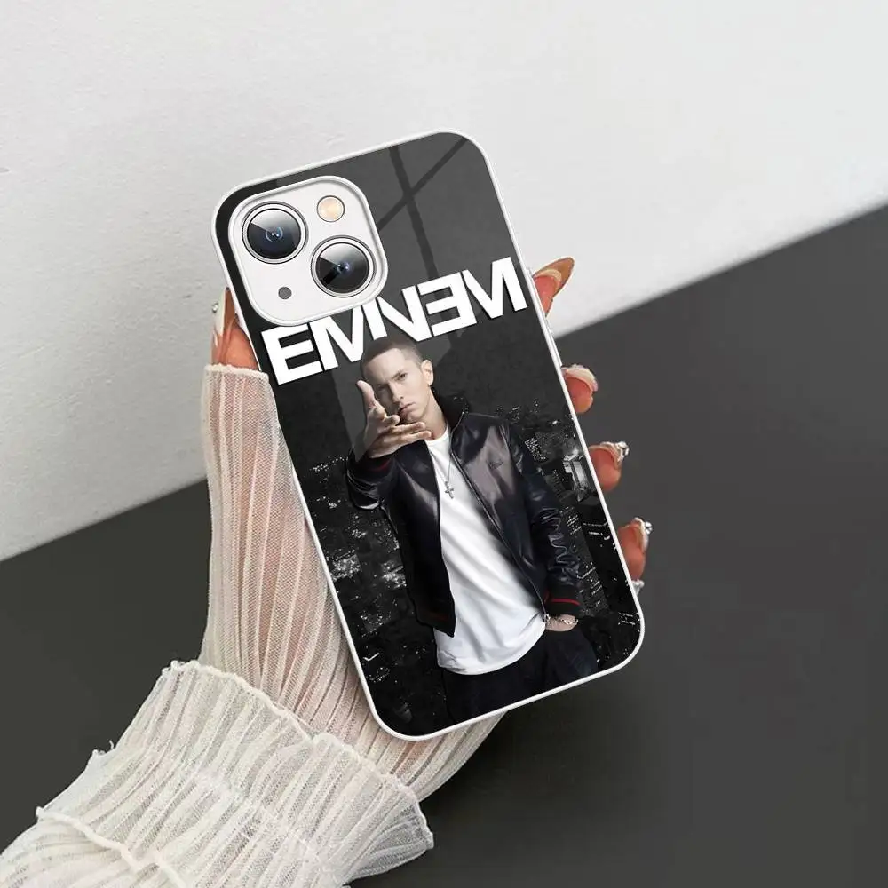 Фото Защитное стекло Super Rapper Eminems для iPhone 14, 13, 12, 11 Pro, Mini, XS MAX, 14 Plus, X, XS, XR №2