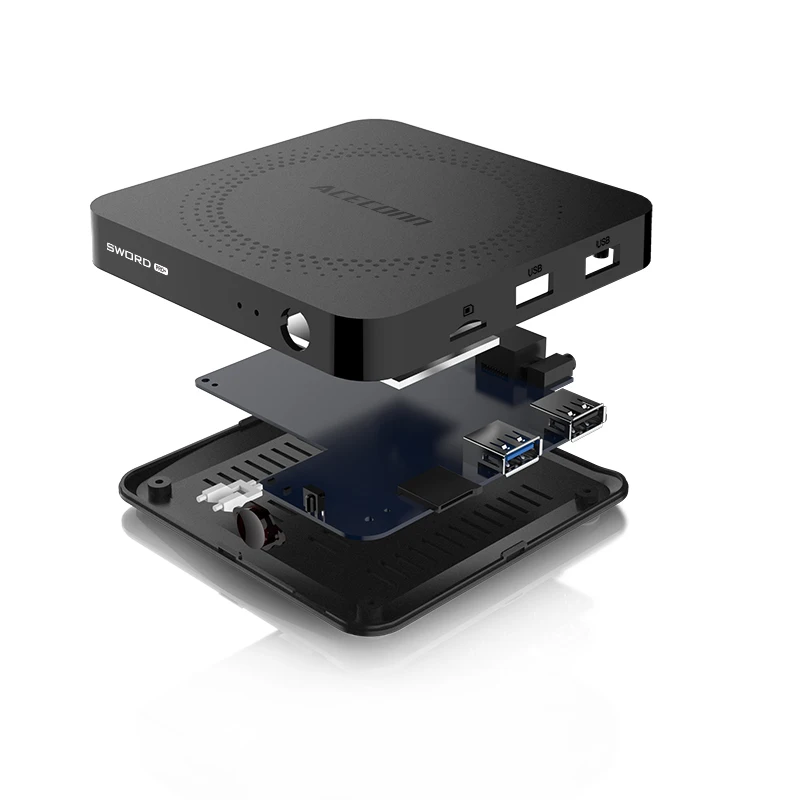 Фото ACECONN Sword Pro + 2 ГБ ОЗУ 16 ГБ ПЗУ Android Потоковая передача IPTV Box TVONAIR 3 Синяя платформа потоковой передачи телевизора Обновление OTA №5