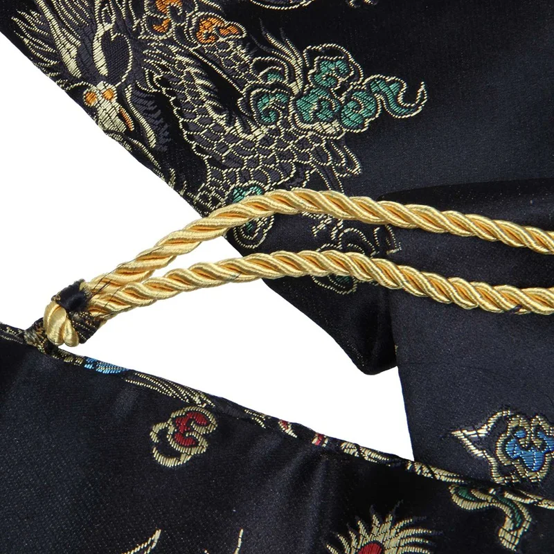 2 шт. черная сумка с рисунком дракона и феникса катаны самурайского меча 135 см |