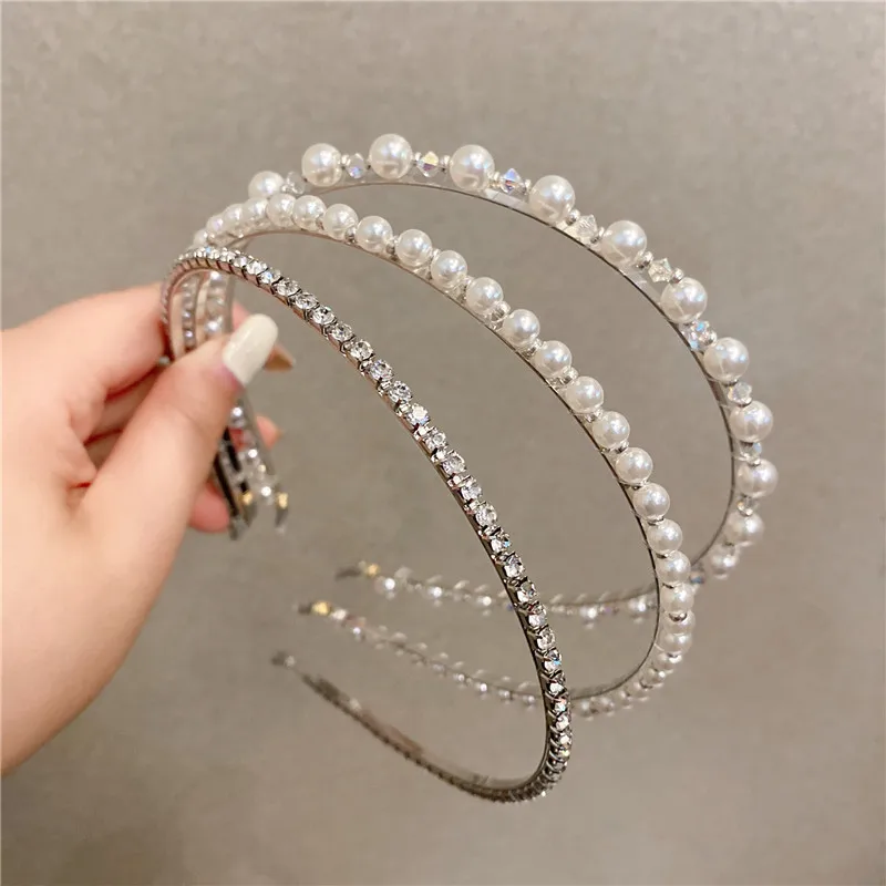 

Juno korean fashion pearl headband hair accessories for women accessoire cheveux accesorios para el cabello accessoires femme