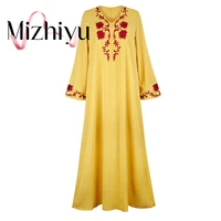 eid robe dubai muslim dress turkish islamic robe jellaba femme mullman womens robe marroquin de soiree robe