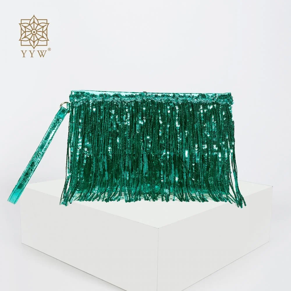 

Женский клатч с кисточками и блестками, модный дизайнерский клатч с блестками, модные дизайнерские кошельки и сумочки