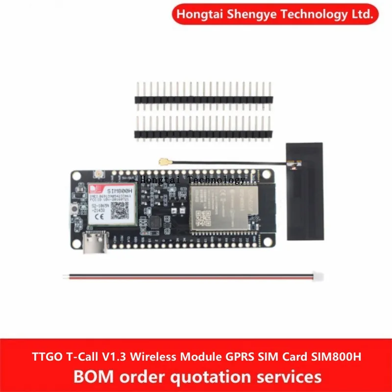 Фото Беспроводной модуль TTGO T-Call V1.3 GPRS FPC Антенна SIM-карты Модуль SIM800H №1