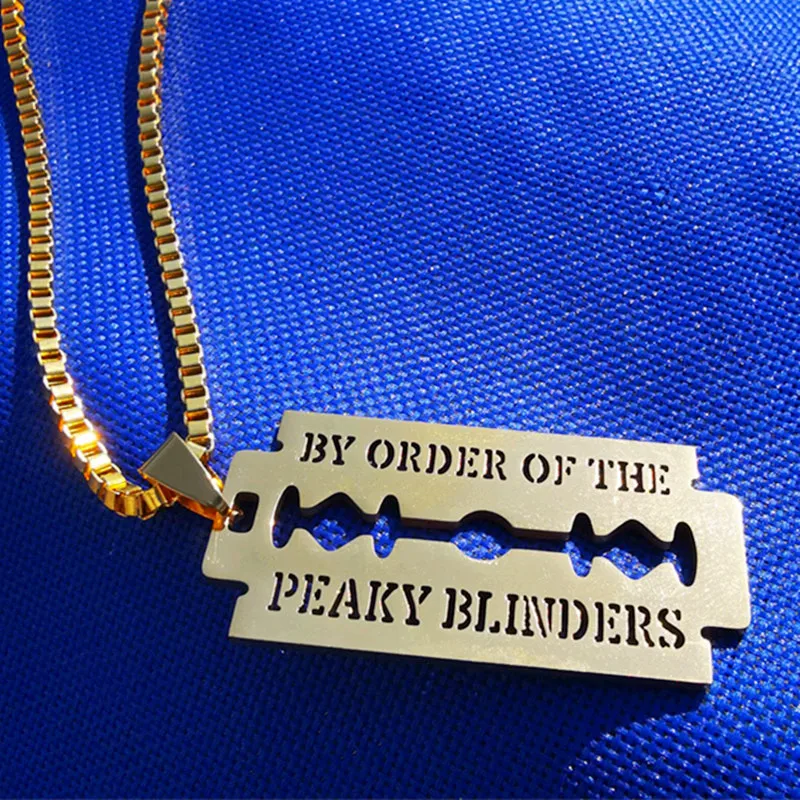 Брелок для ключей с изображением Томаса Шелби по заказу Peaky Blinders лезвие бритвы