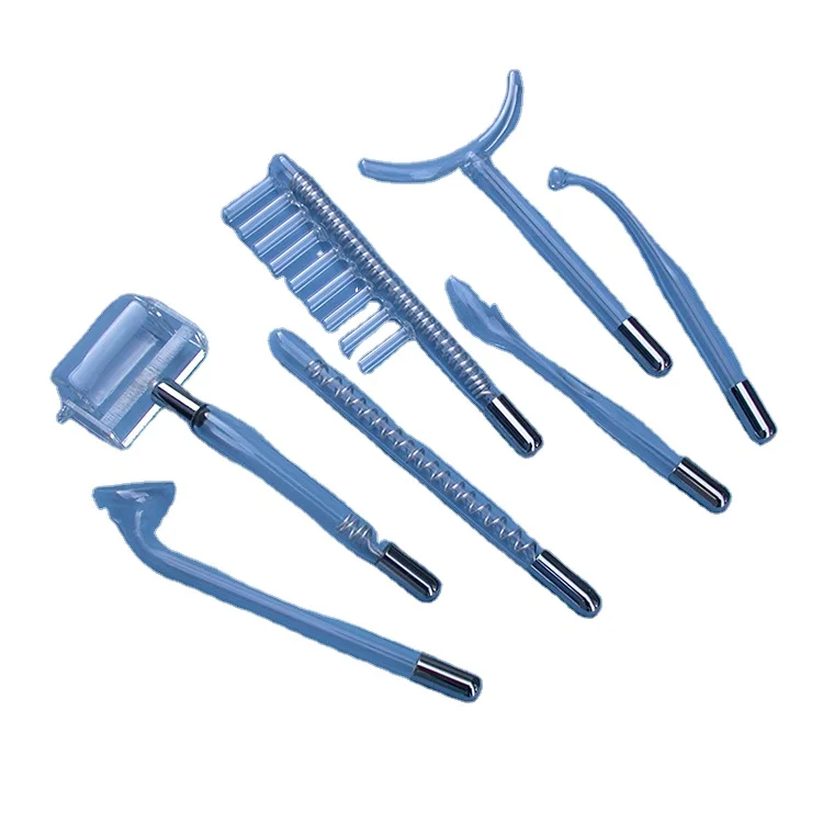 

Portable High Frequency Neon facial Skin Beauty Tools Wand Set