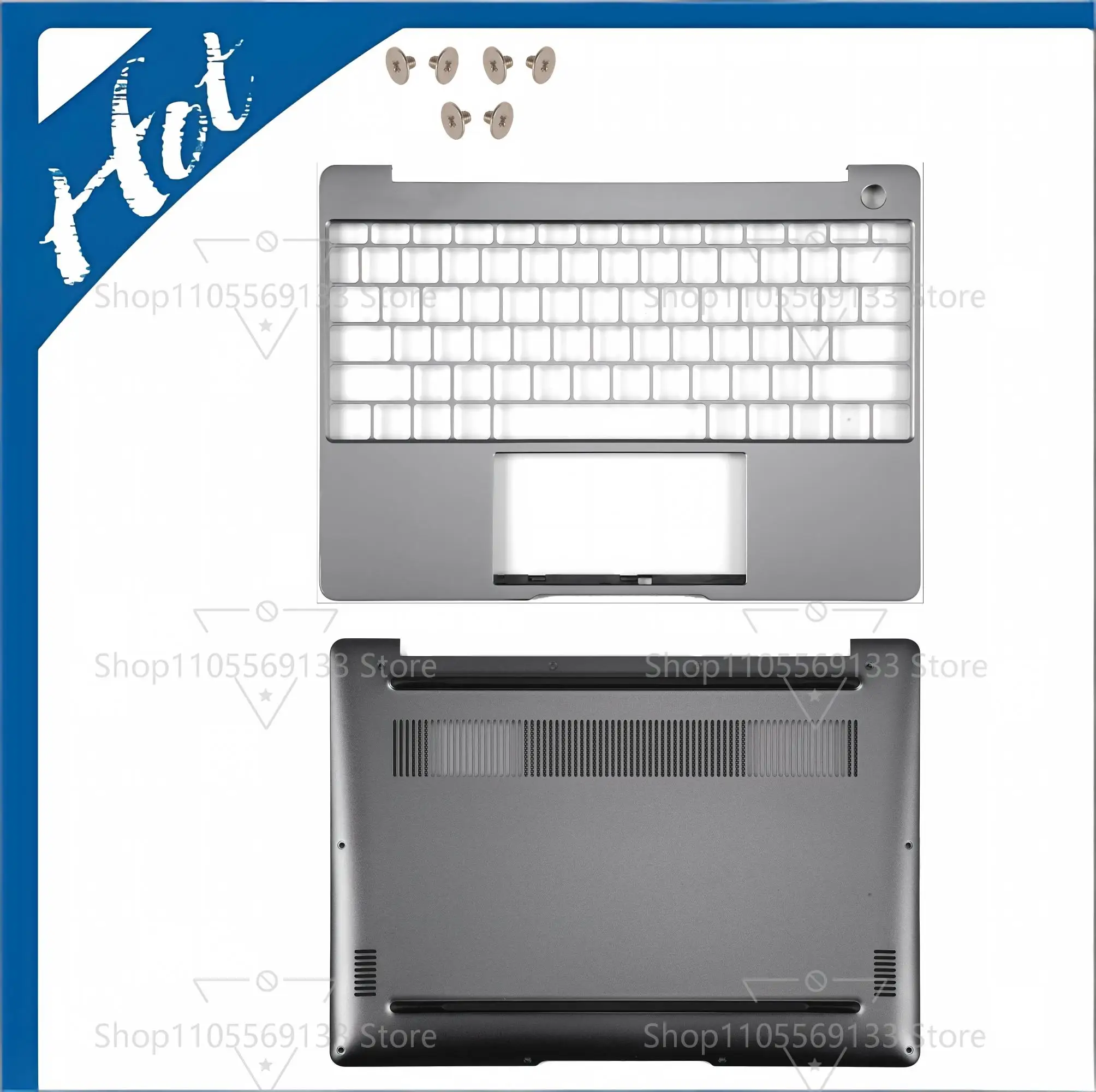 Запасная задняя крышкакорпус для ноутбука Matebook 13 HNL-WFQ9 HNL-WFP9 WRTD-WFH9 WRTD-WDH9 2020, крышка для подставки под запястья, основная крышка корпуса ноутбука (art.: 3920dcbb0a952) - 3920dcbb0a952