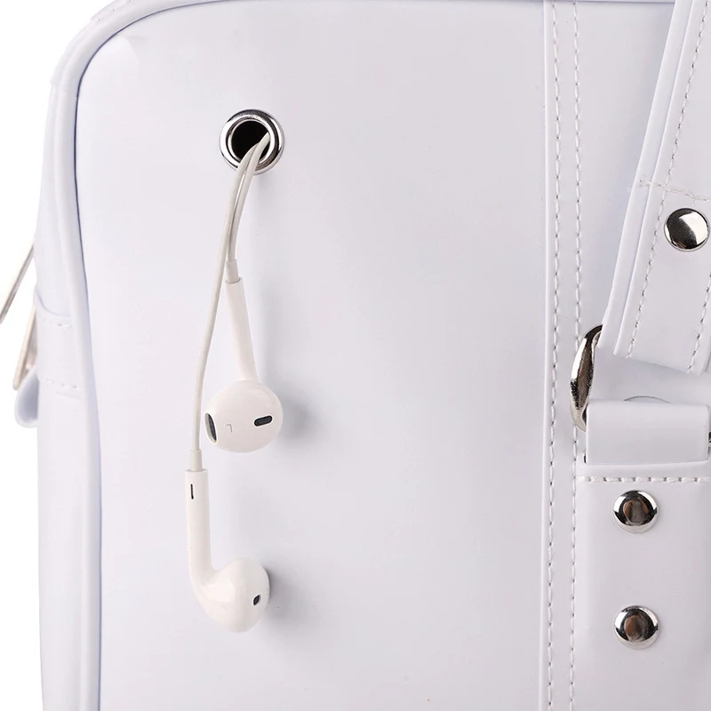 Girls Japanese School Bags High School College JK Uniform bag Unisex Shoulder Bags Messenger Bag PU Leather handbag