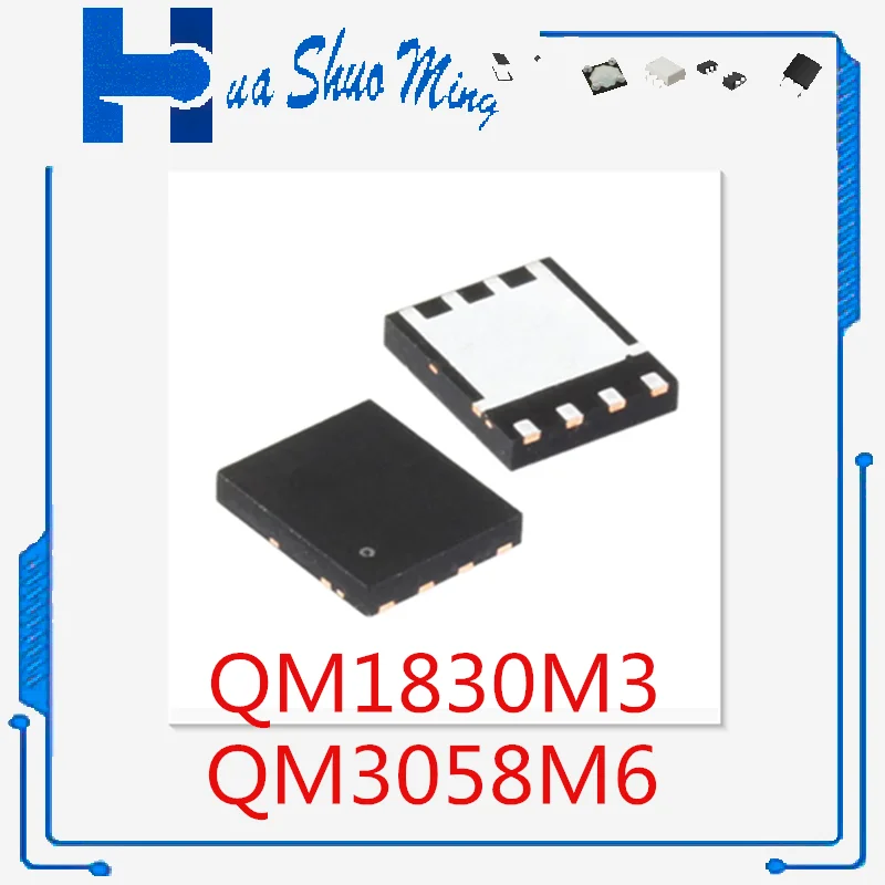 10 шт./лот QM3058M6 QM3058M M3058M MOSFET QM1830M3 QM1830M M1830M