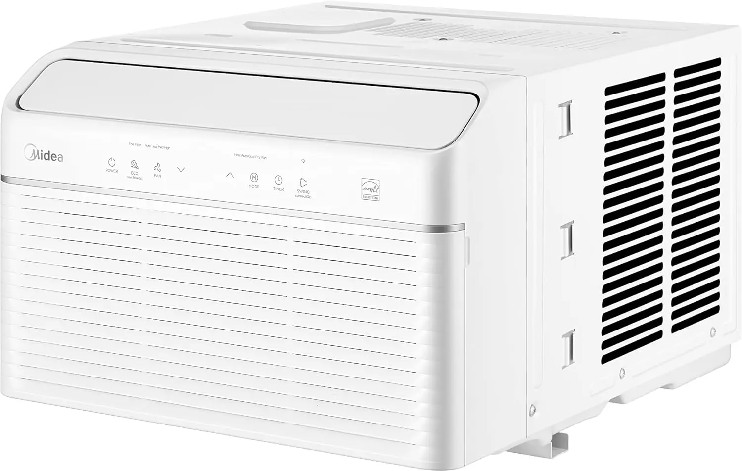 

12000 BTU Smart Inverter Air Conditioner Window Unit with Heat and Dehumidifier \u2013 Cools up to 550 Sq. Ft., Energy Star Rate