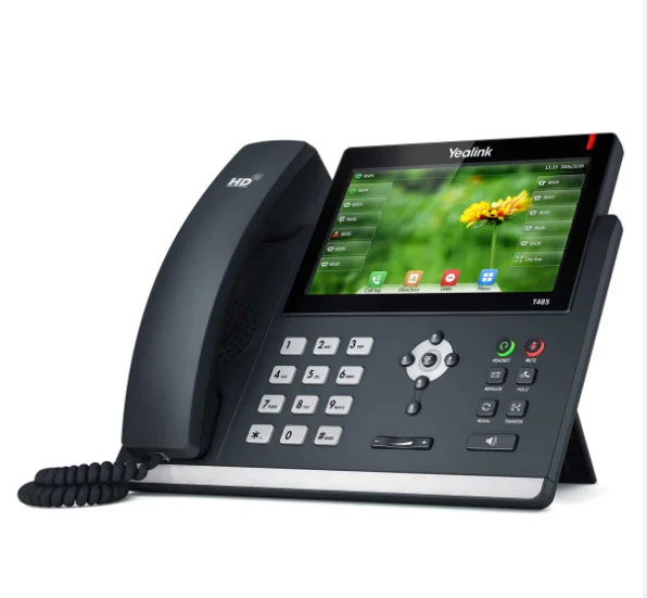 IP-телефон Yea*link SIP-T48U — проводной настенный монтаж