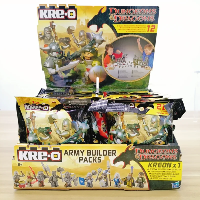 

Hasbro Kre-o Dungeon Dragon Smokey Wave1 Exclusive Mini-Figure Transformers Building Blocks Boy Collectible Toys
