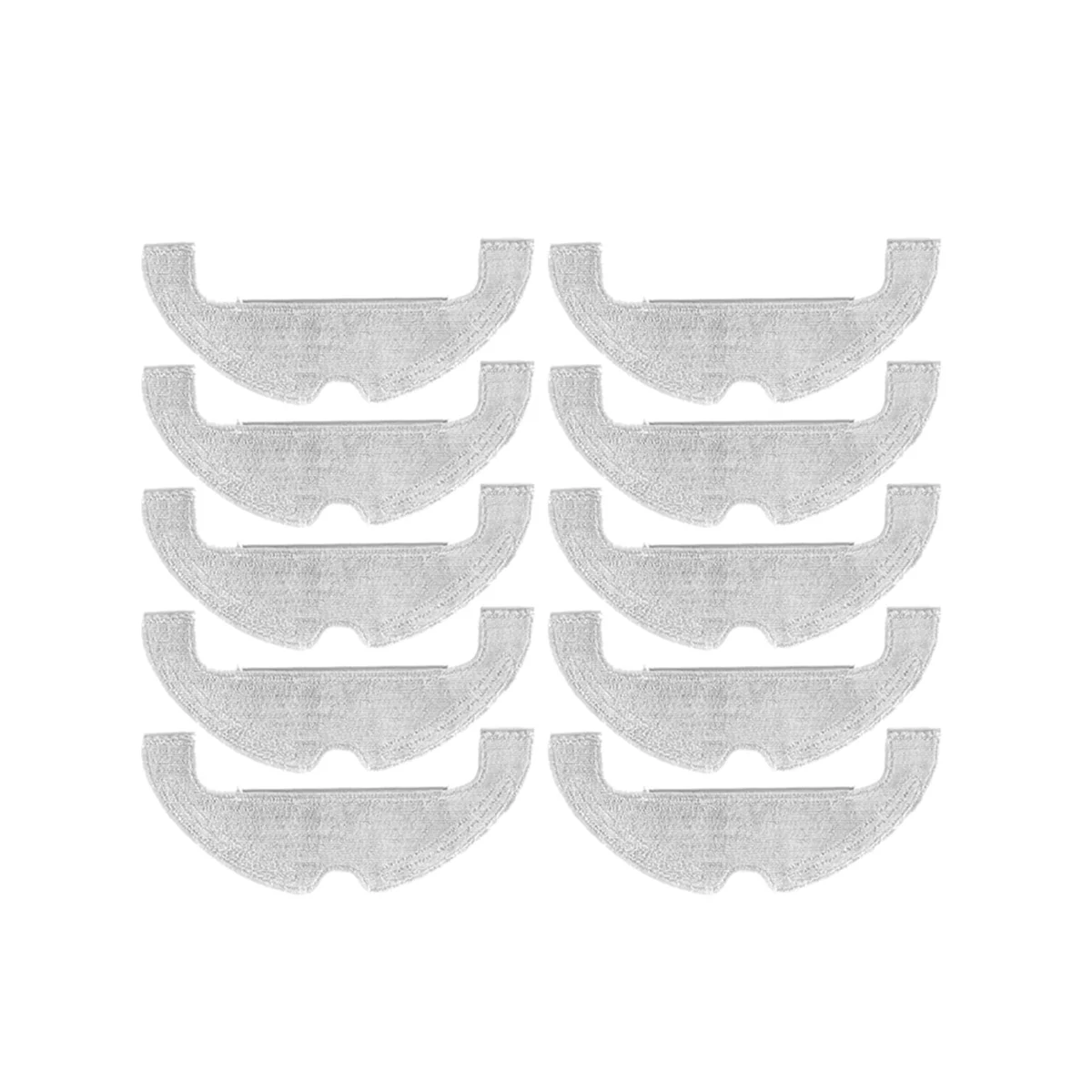 

10Pcs Mop Cloths Rag for Mi Robot Vaccum-Mop2 Ultra STYTJ05ZHM Vacuum Cleaner Parts Spare Components Kits