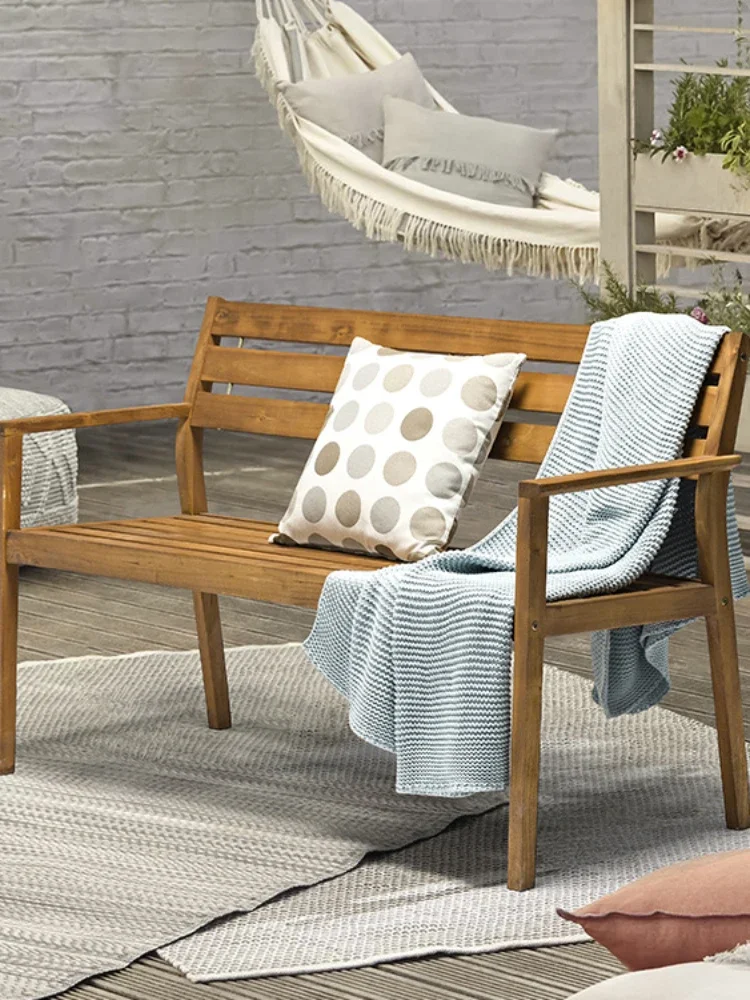 Уличный двор Youlan длинный стул для отдыха подставка балкона стол и из массива