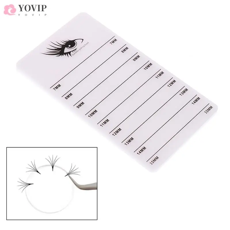 1PC Lash Eyelashes Individual Tile Palette Belt Adhesive Ceramic Eye Lash Pad Acrylic Eyelash Extension Pallet Holder