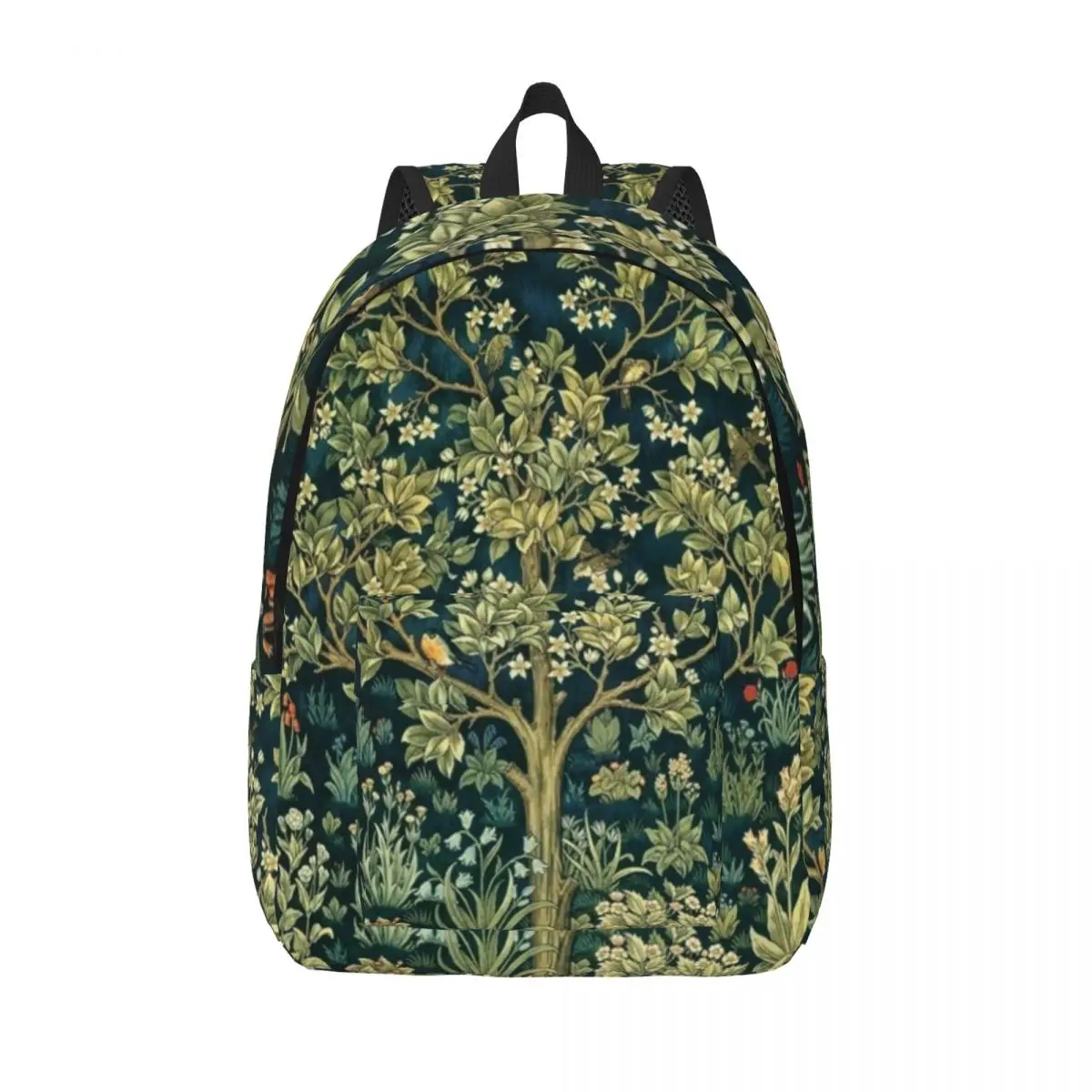 

Tree Of Life By William Morris Canvas Backpack Floral Textile Pattern College School Travel Bags Bookbag Fits 15 Inch Laptop