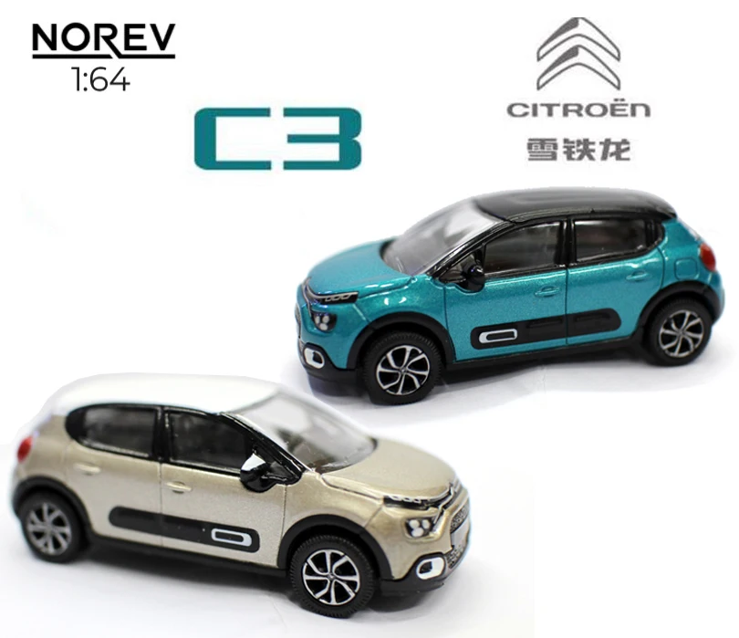 

Norev 1 64 игрушечный автомобиль из сплава Citroen C3 модель автомобиля SUV бутиковые украшения