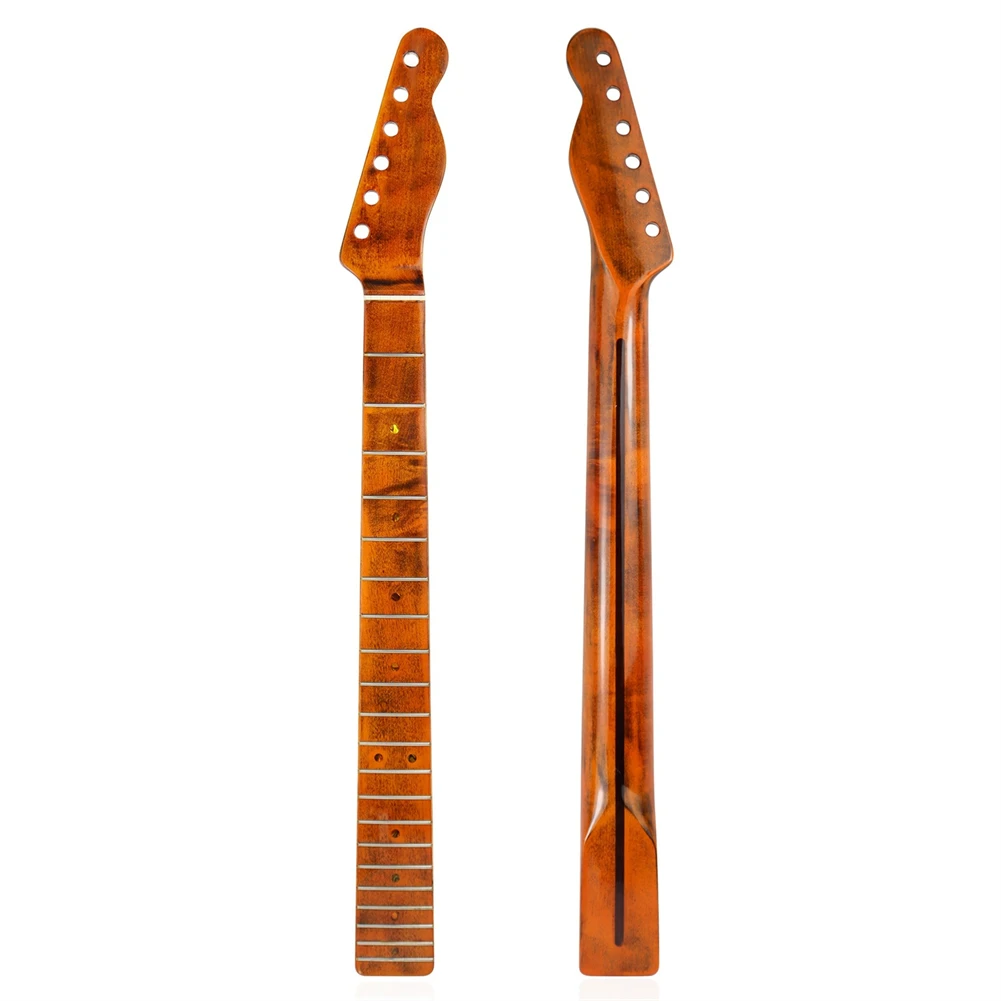 

21 Frets Electric Guitar Neck Vintage Style For Tele Style DIY Replacement Parts High-quality Instruments Guitar Accessories