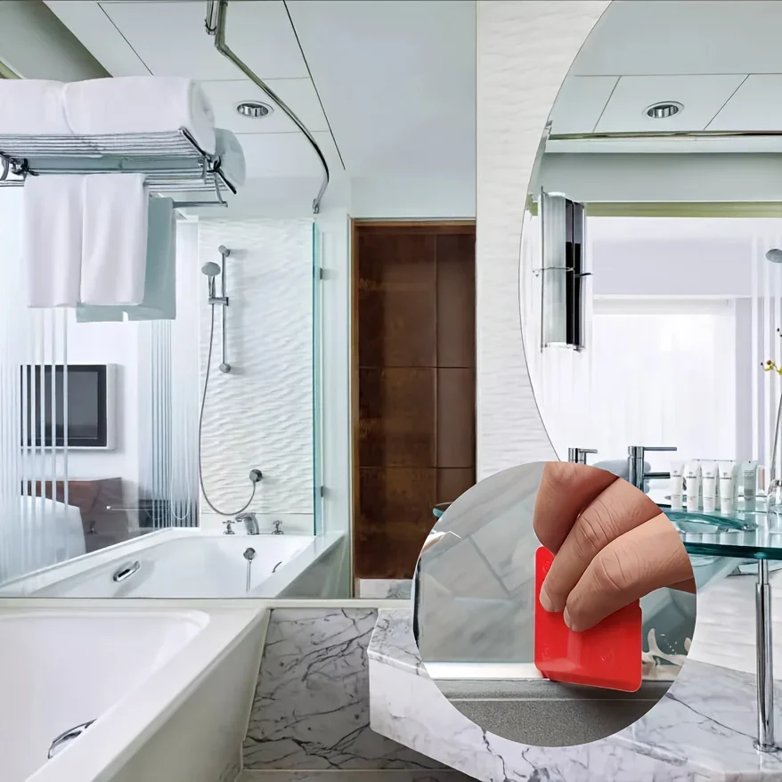 Красивый шв клеевой пистолет скребок для стекла фотопленка аквариум дверь окно