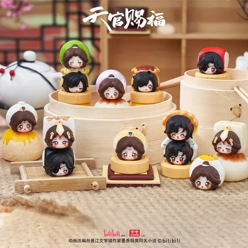 Heaven Officials Blessing Morning Tea Series Blind Box Xie Lian Hua Cheng Tian Guan Ci Fu Аниме Mysterious Surprise Детские