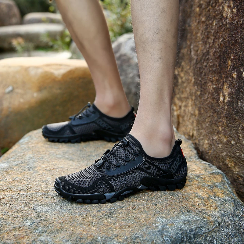 Mens Wading Shoes Unisex  Aqua Shoes Women Hiking Quick-Dry Sneakers Water Shoes