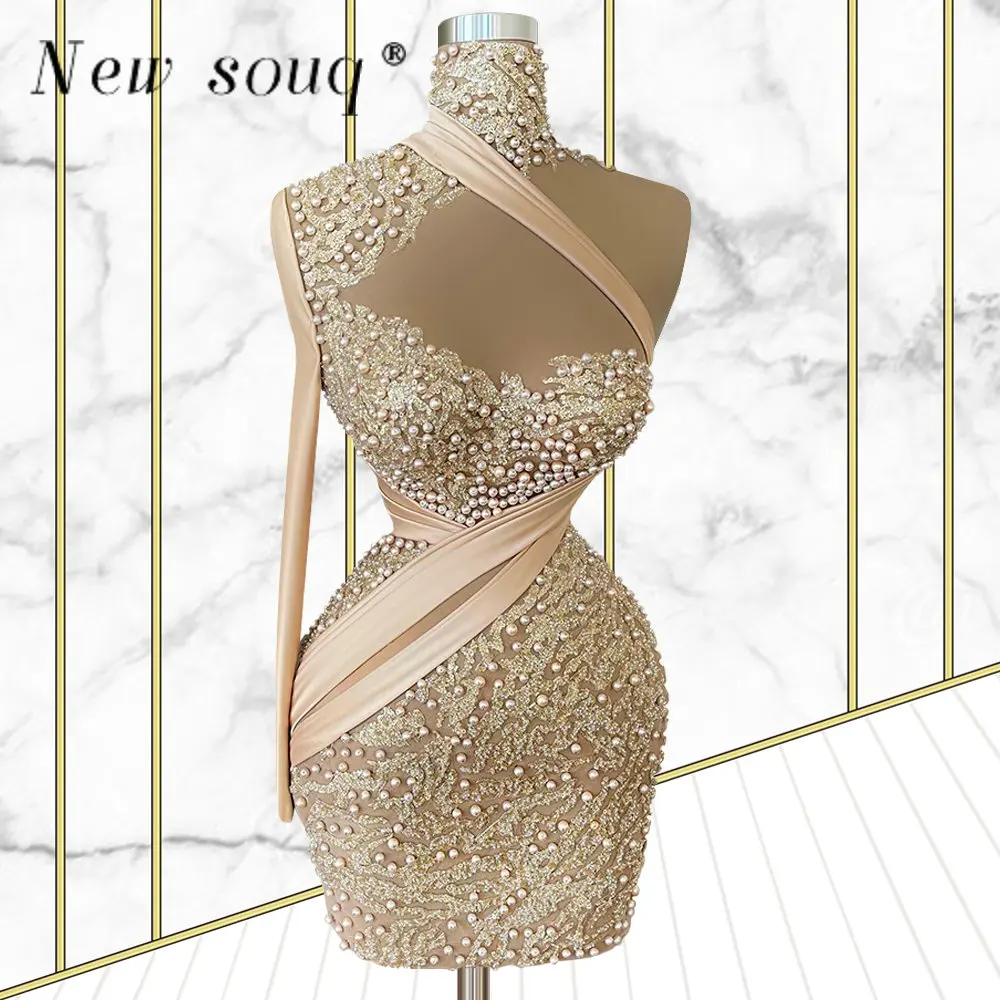 

Короткие Выпускные платья с жемчугом, 2 стиля, платье для вечеринки, вышитое бисером, платье для вечеринки на день рождения, блестящее платье-русалка, мини коктейльное платье для выпускного вечера, бальное платье