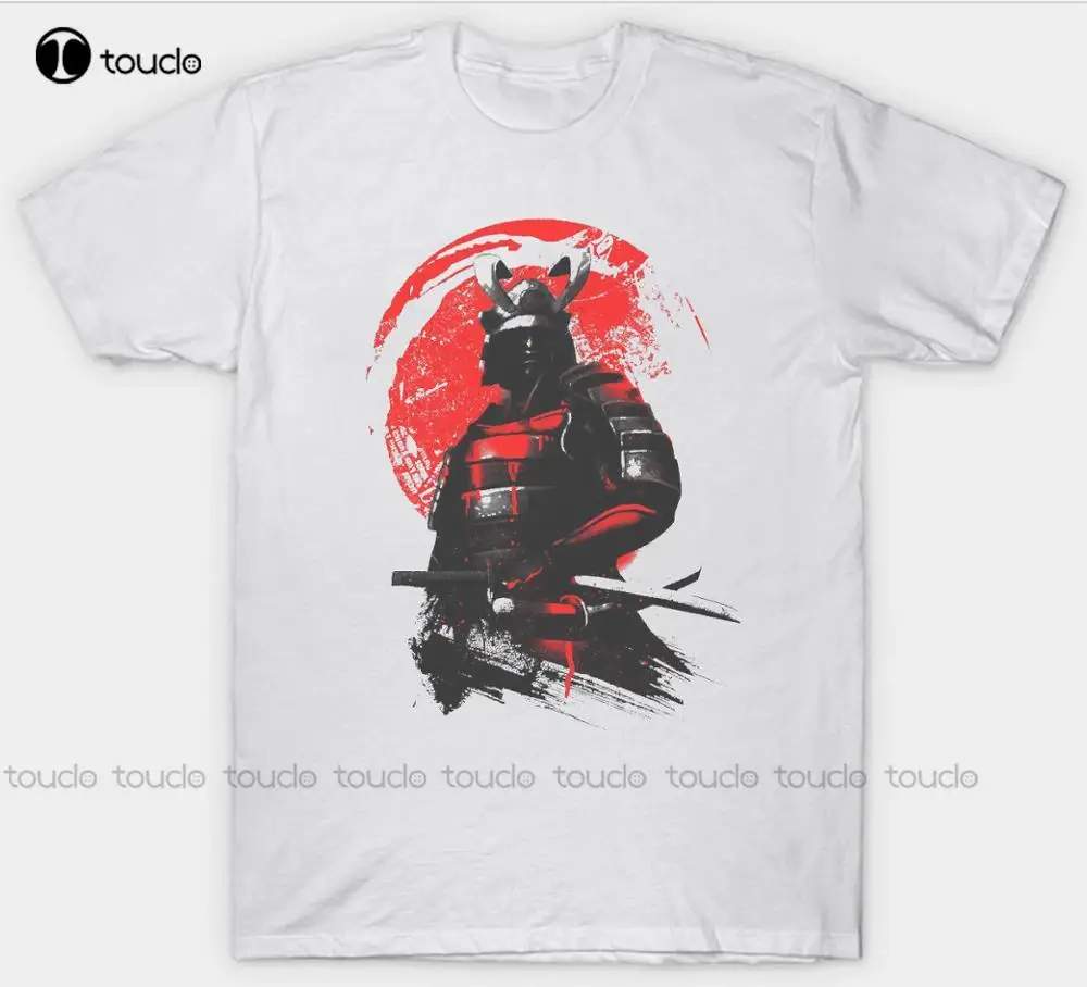 

Samurai Warrior T Shirt Mma Spartan New Men'S Casual Letter Printed Top Quality Printed Shirts