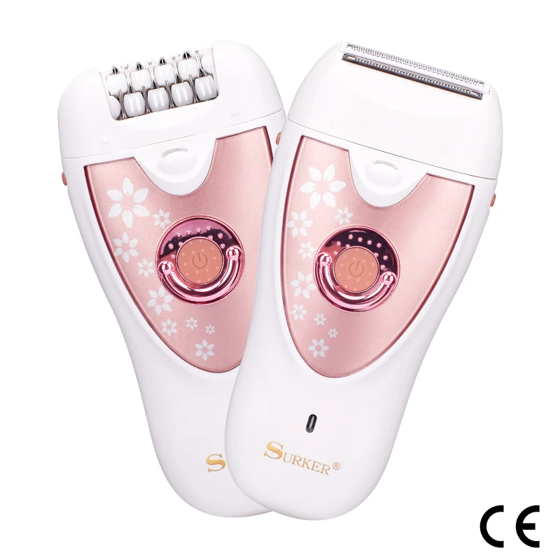 

2in1 Rotary Women Epilator Electric female face hair removal lady shaver leg depilation body depilatory epilation cord cordless