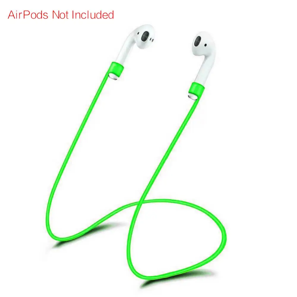Anti-Lost Silicone Earphone Rope Holder Cable for Airpods TWS Wireless Headphone Neck Strap Cord String Accessories