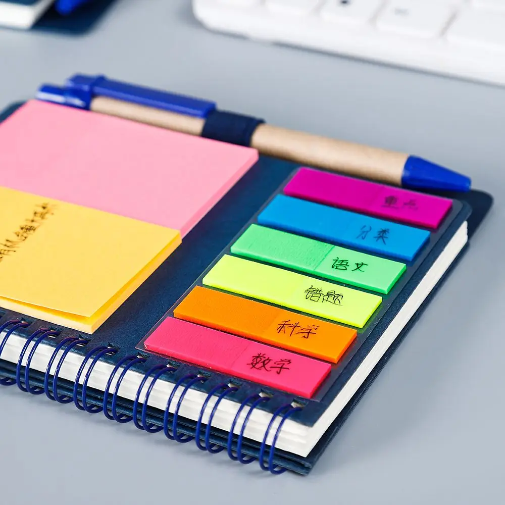 Спиральный блокнот в виде книжки с линией ручки для внутренних страниц цветные