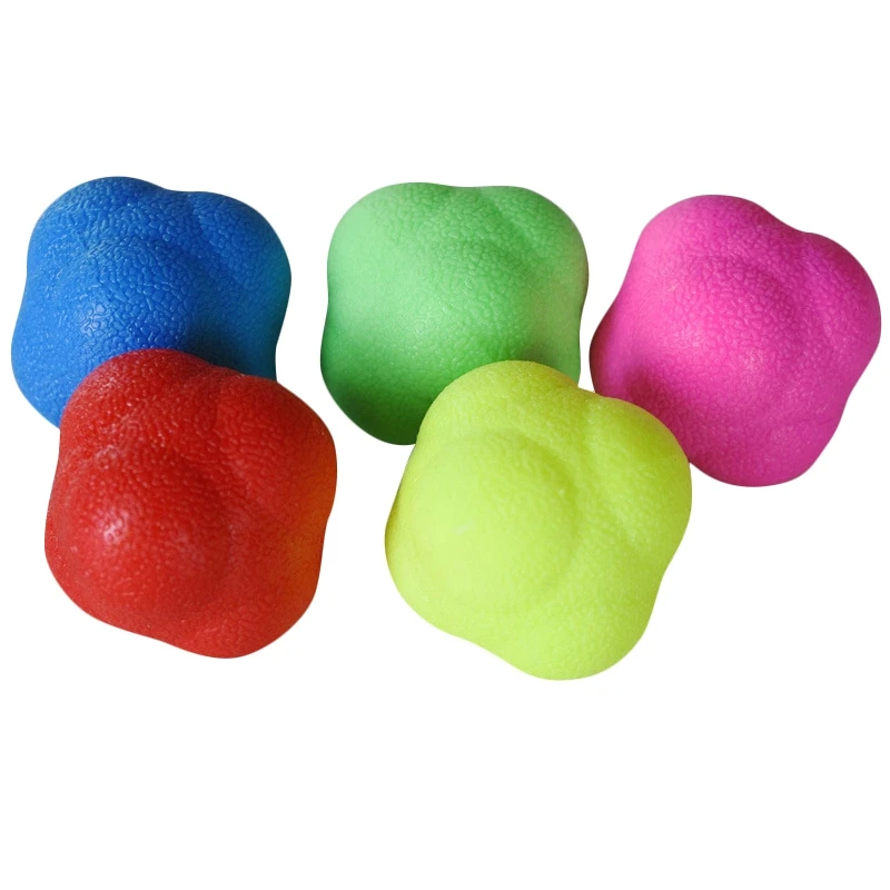 

5PCS Reaction Balls Rubber Reaction Bounce Balls For Agility Reflex Training Hand-Eye Coordination And Speed