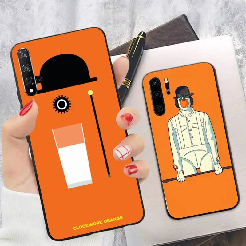 

A Clockwork Orange Customer Phone Case Soft Silicone Case For Huawei p 30lite p30 20pro p40lite P30 Capa