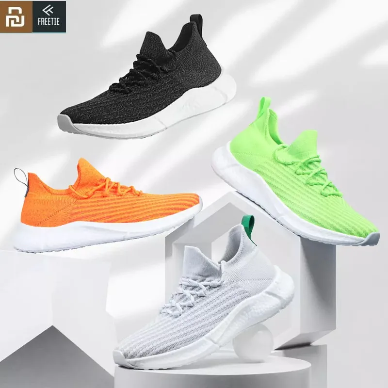 

Youpin Mijia FREETIE Cloud Elastic Shoes Running Light Breathable Sports Shoes Shock-absorbing Sport Shoes For Smart Home Life