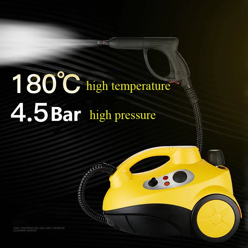 

Steam Cleaner Steam Mop Sanitizing Machine High Temperature High Pressure Home 2000W Range Hood Air Conditioning Car Washer