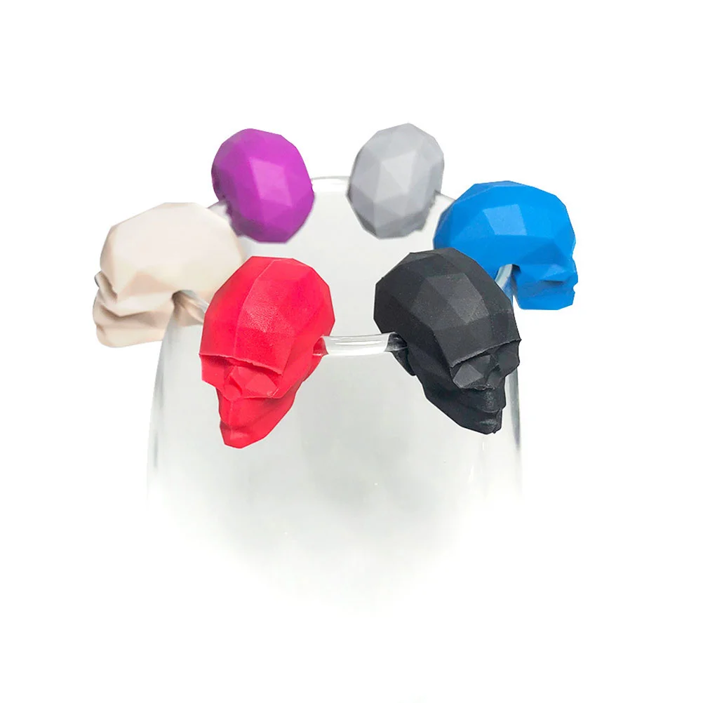 12 шт. силиконовые стеклянные маркеры украшение для вечеринки коктейлей напитков