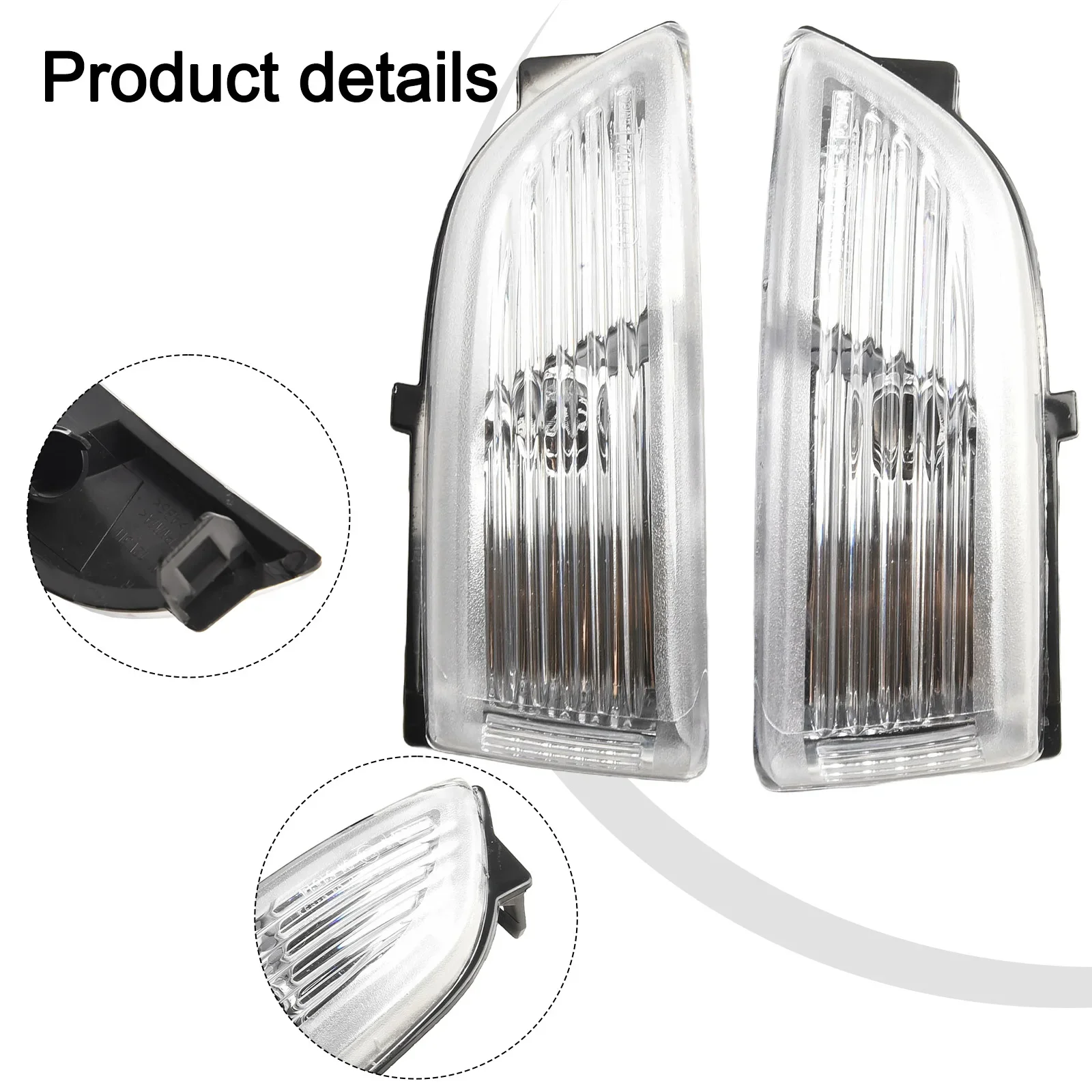 Автомобильное зеркало заднего вида корпус боковой лампы указателя поворота для