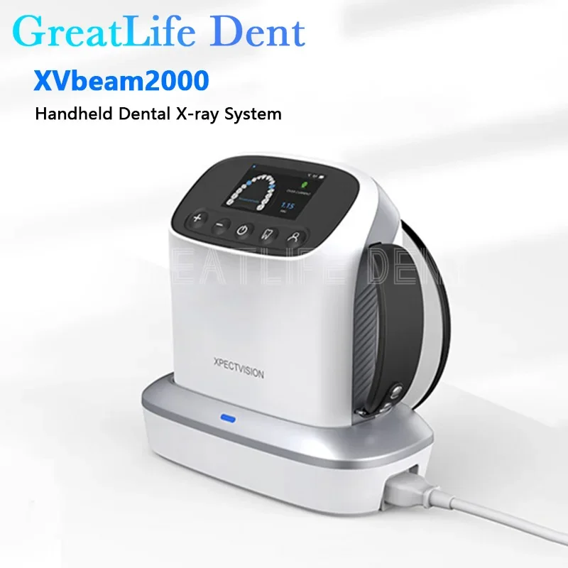 Мексика RU EU в наличии Greatlife XVbeam2000 портативная стоматологическая рентгеновская