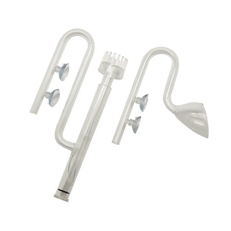 Аквариумный скиммер стеклянная Лилия крутящаяся поверхность приток тока 13 мм 17