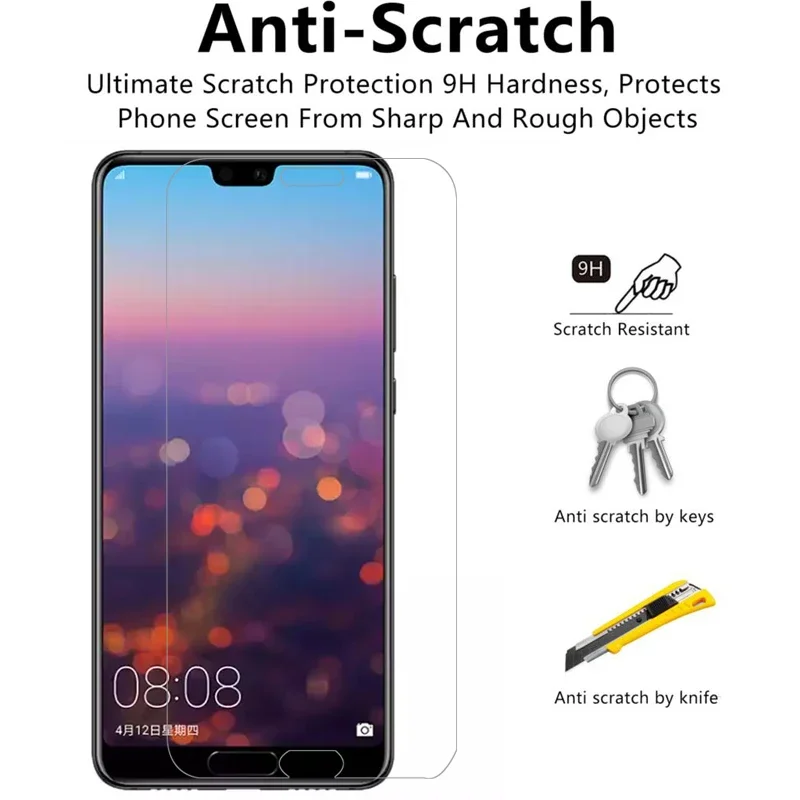 Защитное закаленное стекло для huawei p20 защитная пленка экрана huaweip20 p 20 20p huawey huwei hawei