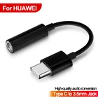 Аудиокабель для наушников с разъемом Type-C 3,5 мм, адаптер для наушников для xiaomi, samsung, USB C на 3,5 мм, для Huawei P20, P30 Pro, Mate 20, 30