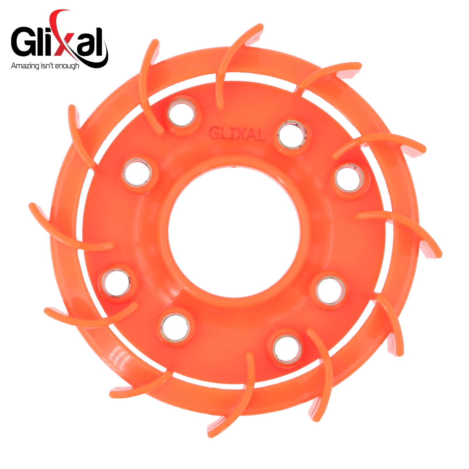 

Охлаждающий вентилятор Glixal GY6 50cc 125cc 150cc High Flow Performance Racing TURBO для 139QMB 152QMI 157QMJ скутера, мопеда, квадроцикла, картинга