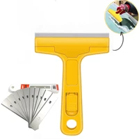 100mm cleaning shovel cutter portable cleaning knife glass floor tiles scraper blade seam removal household kitchen hand tool