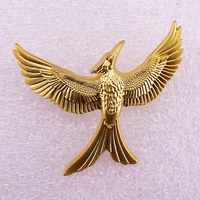 metal bird fashionable creative cartoon brooch lovely enamel badge clothing accessories