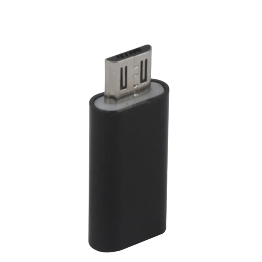 Адаптер для передачи данных с USB Type-C на Micro черный белый 2019 | Мобильные телефоны и