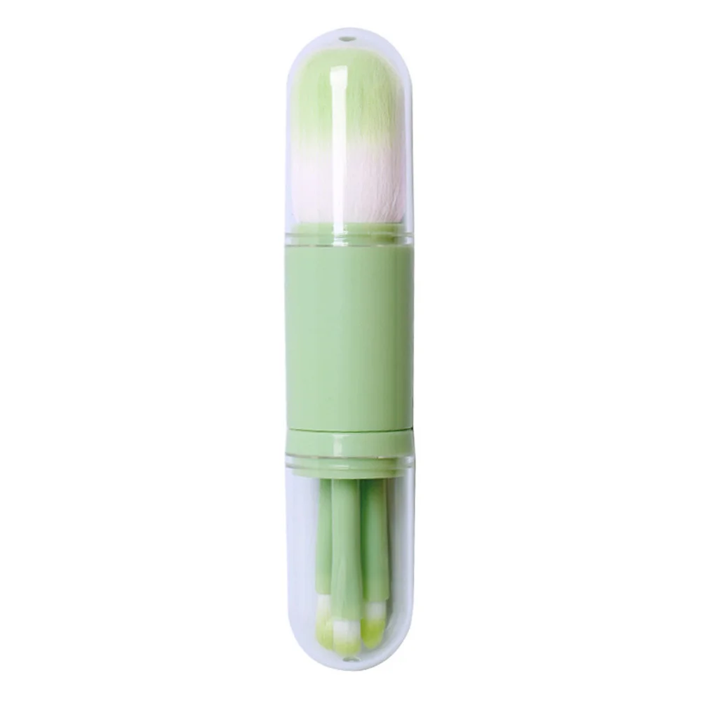 

Brush Makeupretractablebrushes Tool Portable Blush Kabuki Tools Multifunctional Concealer S Travel Women Loose Buffing