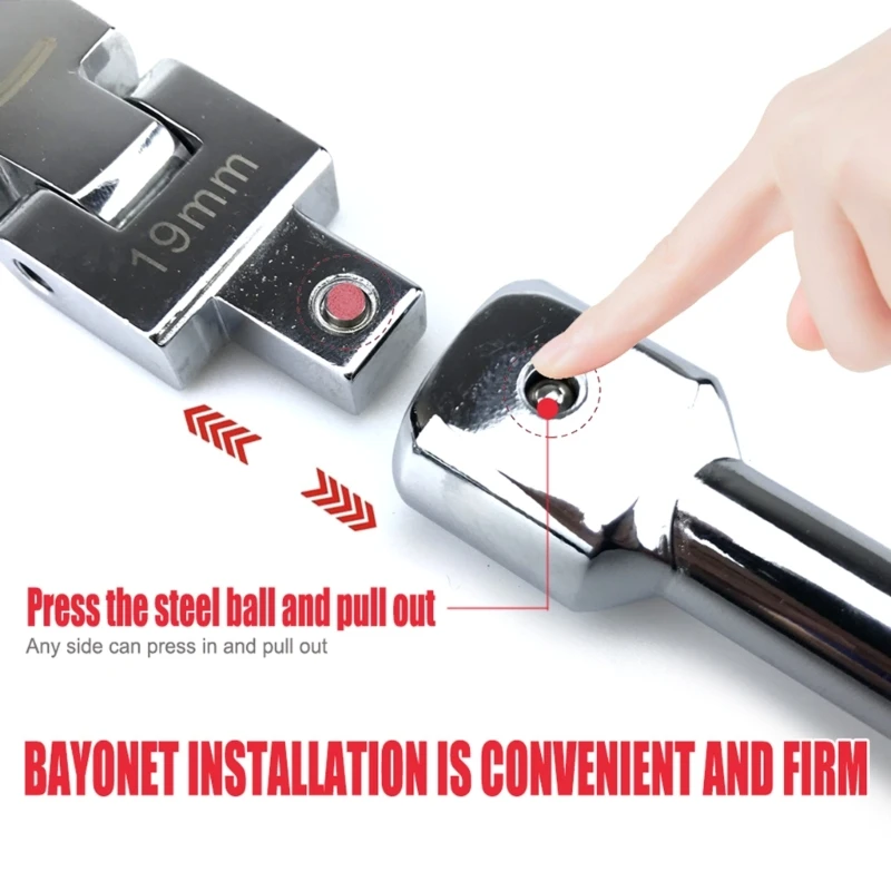 

Adjustable Wrench Heat Treated Adjustable Ratchet Wrench Anti-Rust Universal Adjustable Socket Wrench Ratcheting Wrench