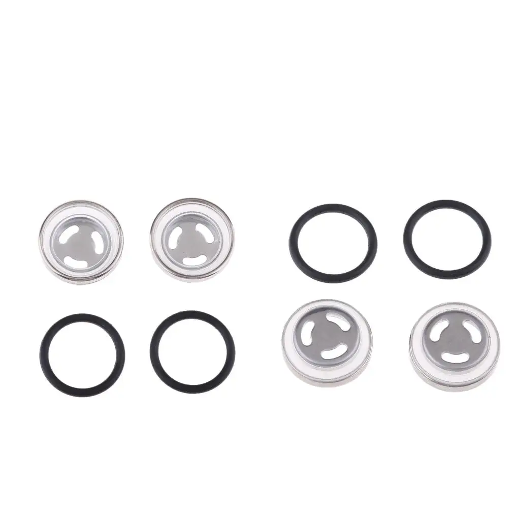 

2x Motorcycle Motorbike 18mm Sight Mirror Gasket Fits Cylinder Reservoir