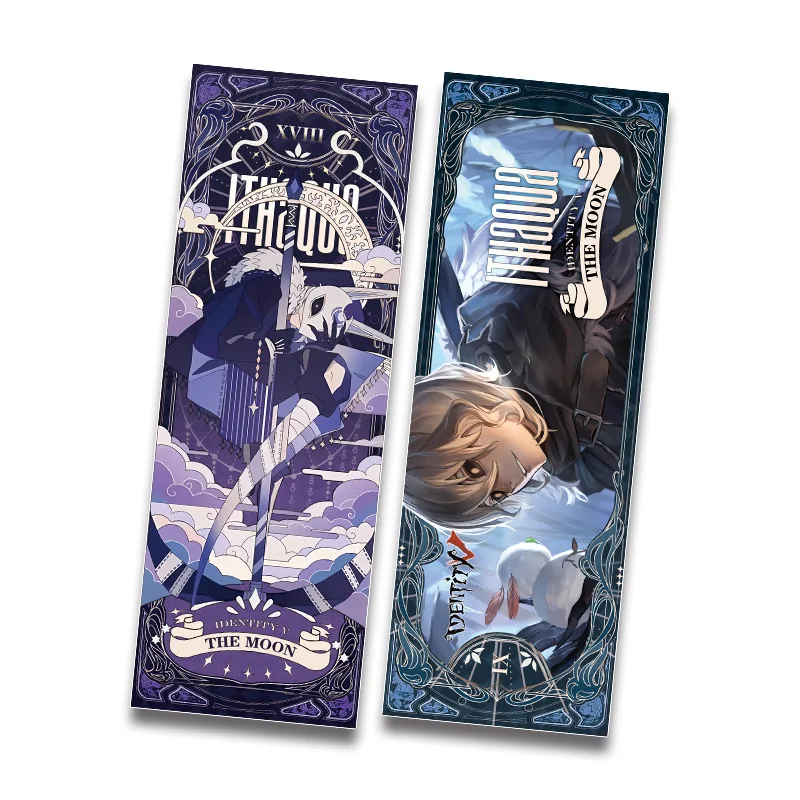 Двухсторонняя новая Закладка с горячим тиснением Identity 5