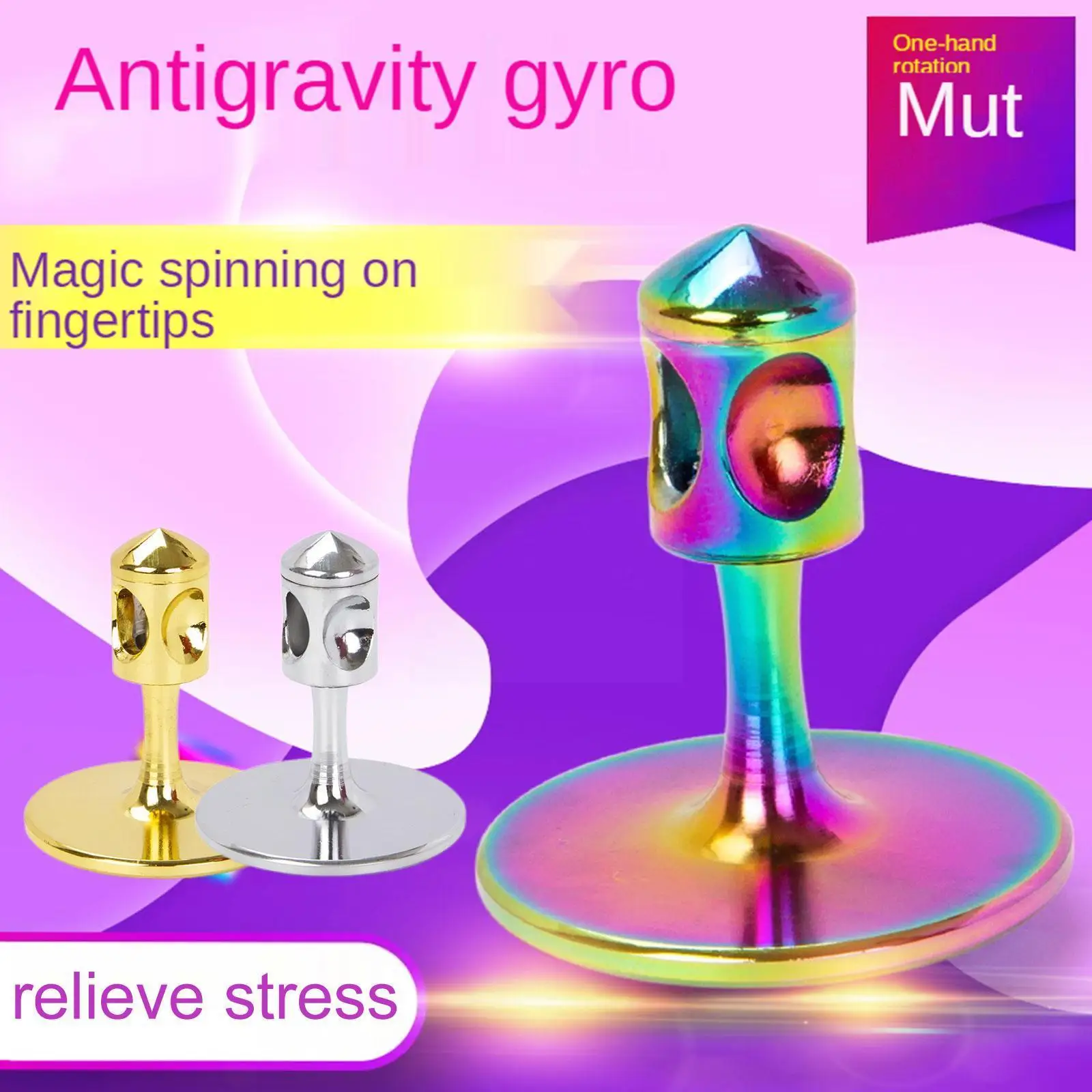 

Precision Gyroscope Desktop Balance Training Toy Kill Toys Balance Toy Stress Relief Anti Gravity Gyroscope For Adults Y2x9
