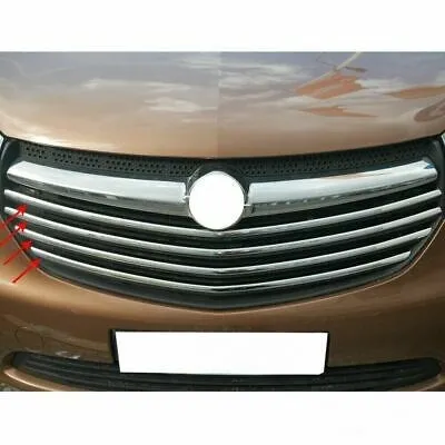 

Opel Vivaro Tourer 2018- Chorme Front Grille Trim Cover Stainless Steel 4 Pcs WN Inox WN-0195
